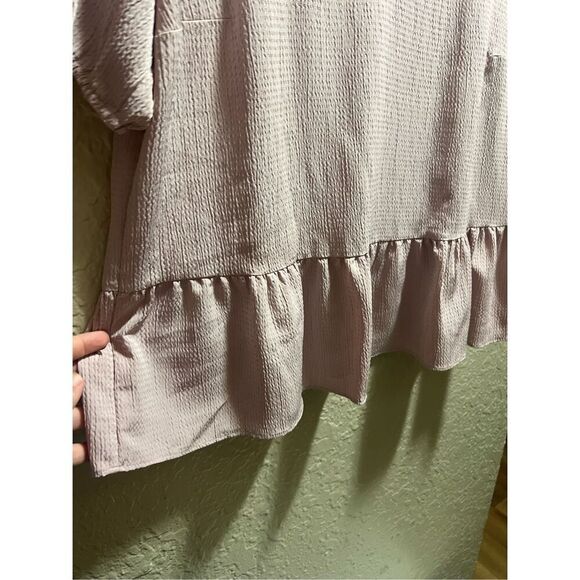 Nine West V-Neck Short Sleeve Blouse Woman’s Size XL - Picture 3 of 6